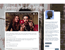 Tablet Screenshot of familiesinsearch.com